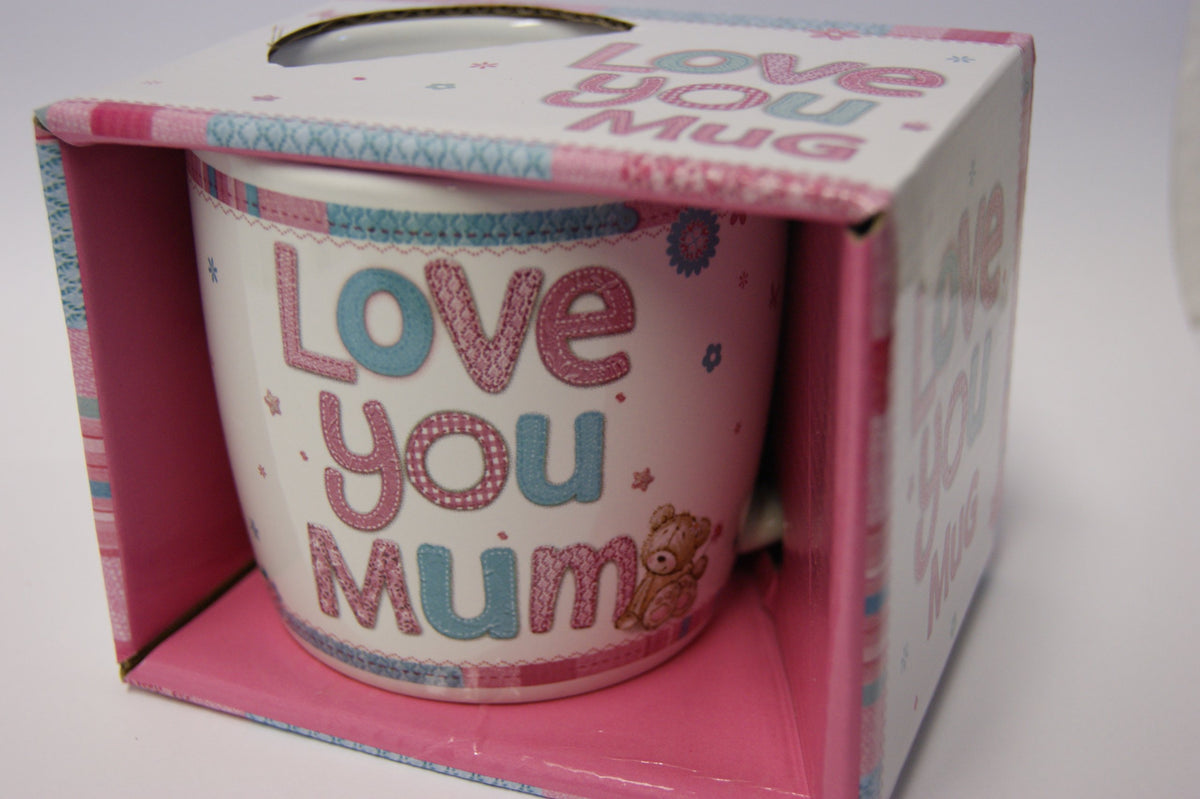 Mothers Day Gift Love You Mum Mug