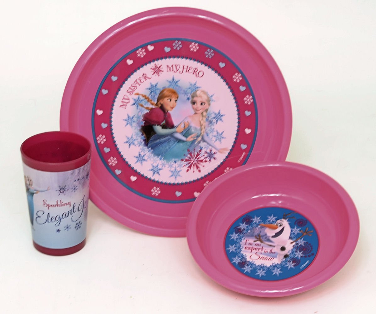 Frozen – Tableware Plastic, 3 Pieces (Factory CR 560791)