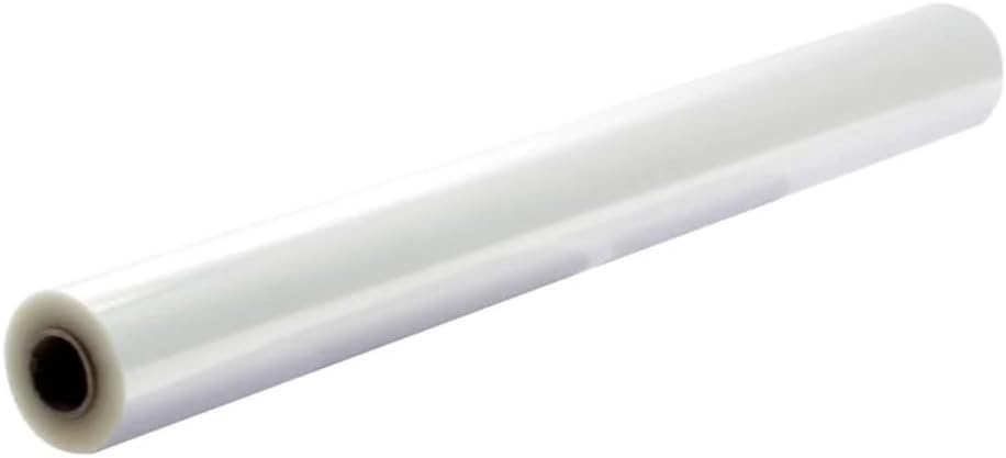20 Meter roll clear film, Cellophane 750mm Plain Film Roll