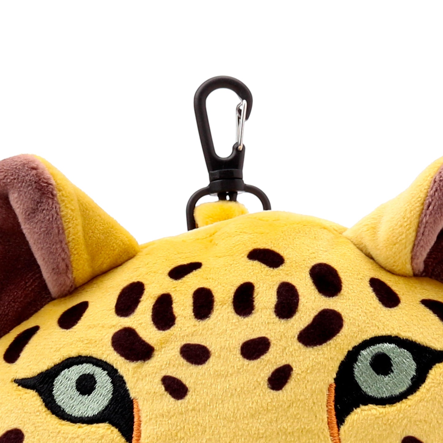 Relaxeazzz Leopard Round Plush Travel Pillow & Eye Mask - Sleep Eye Mask Masks - Kids Travel Accessories For Sleeping Airplane - Flight Plane Neck Pillow Pillows