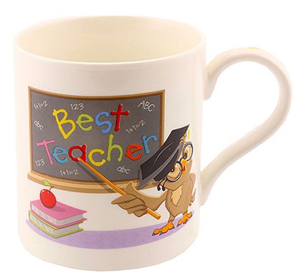 Fine China Best Teacher Mug