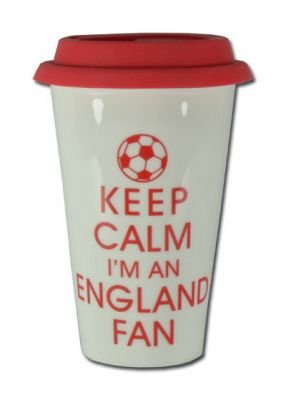 England Fan Travel Mug Thermos Mug