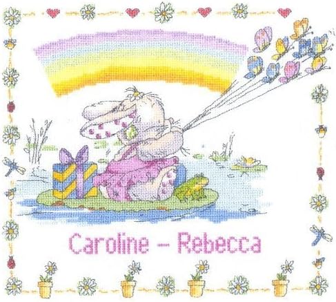 DMC Cross Stitch Kit Butterfly Ride