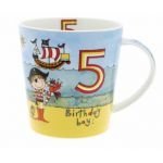 Rachel Ellen Design 5th Birthday Boys Mug