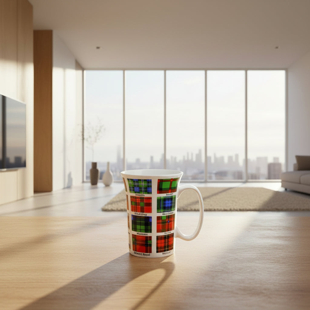 tarton latte multi fluted mug