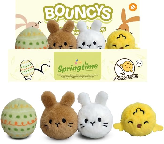 Springtime High Bounce Plush Bouncy Ball one at random
