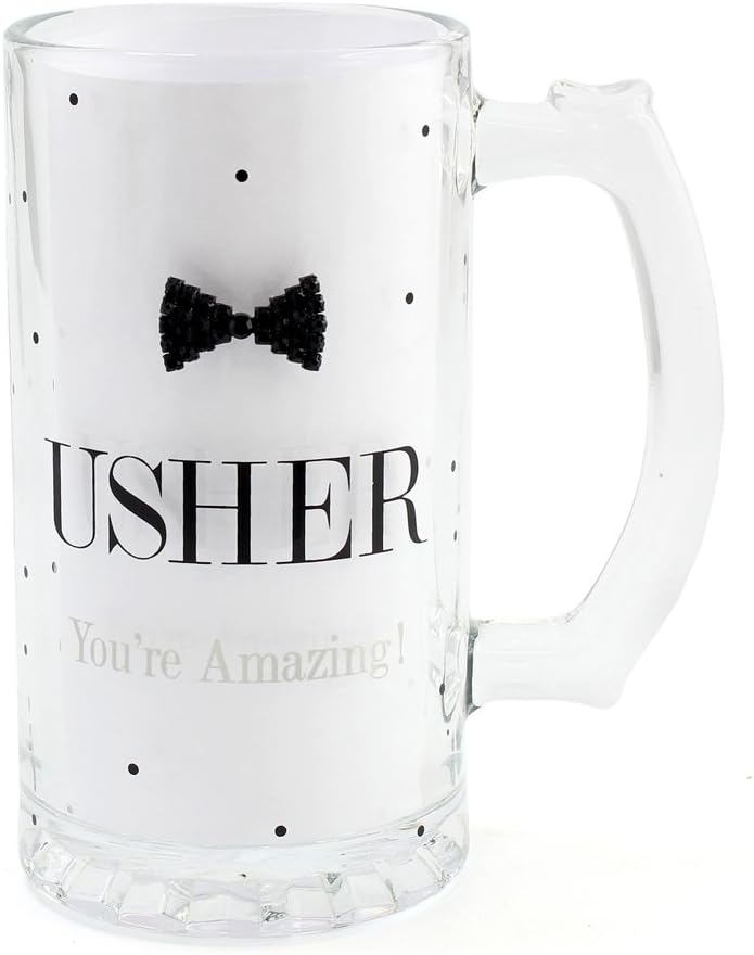 Mad Dots Black Tie Usher Tankard