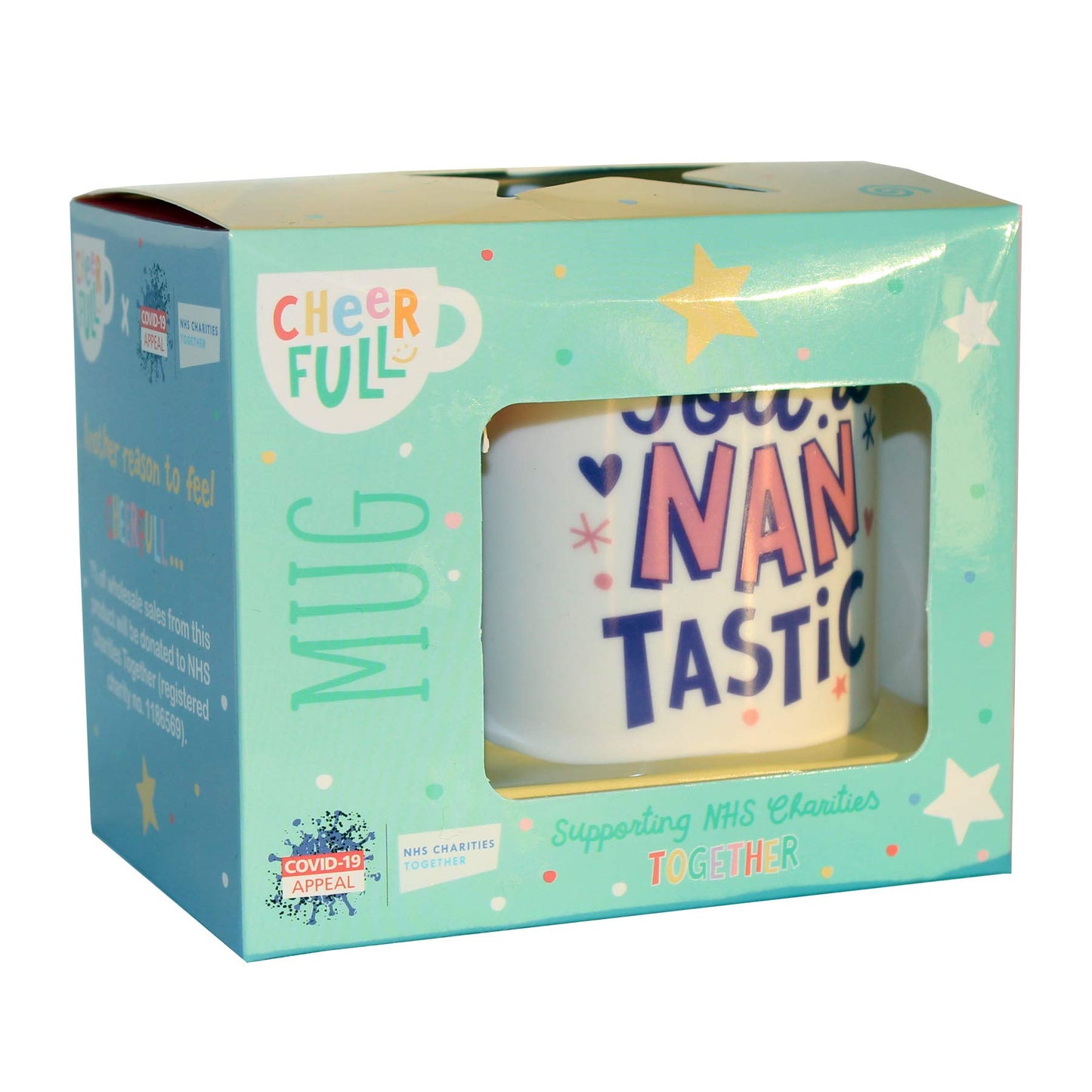 Bright and Cheerful China Mug Mother's Day Gift - You're Nan Tastic