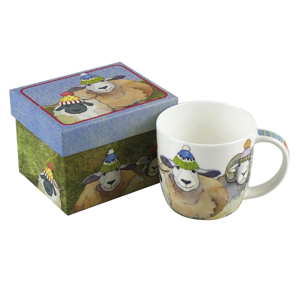 Happy Sheep Bone China Mug with Gift Box SKU: MUG70