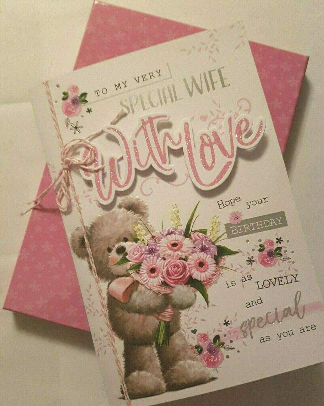 To My Lovely Wife - Large Anniversary Boxed Card