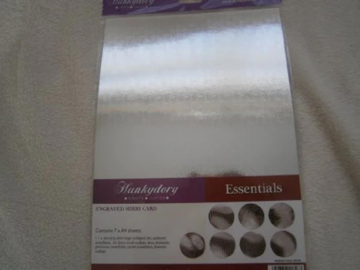 hunkydory essentials engraved mirri card