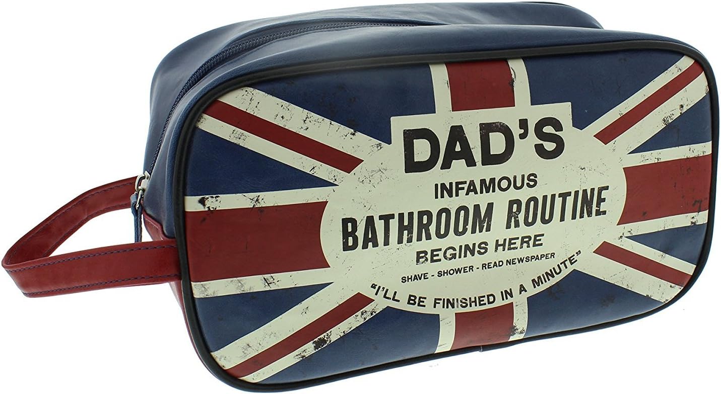 Union Jack Design Gents Wash Bag