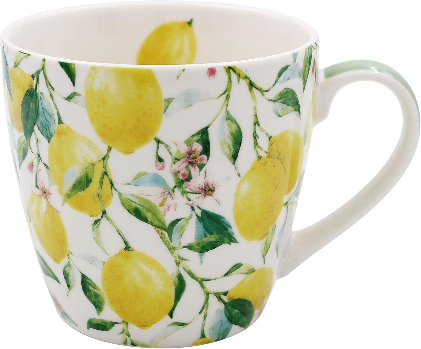 Lesser & Pavey British Designed Mug for Tea and Coffee Cups Lemon Grove Breakfast Mug