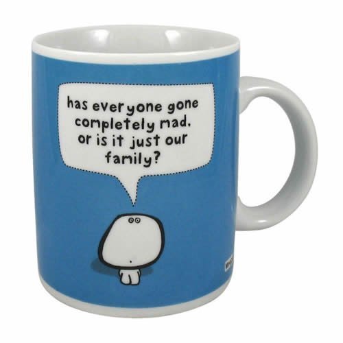 Humour Ceramic Gift Boxed Mug - Vimrod - Has everyone gone completely mad, or is it just our family?