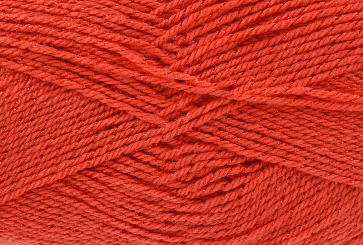 King Cole Glitz DK Double Knitting Yarn Knit Craft Wool Crochet 100g Ball coral 3094
