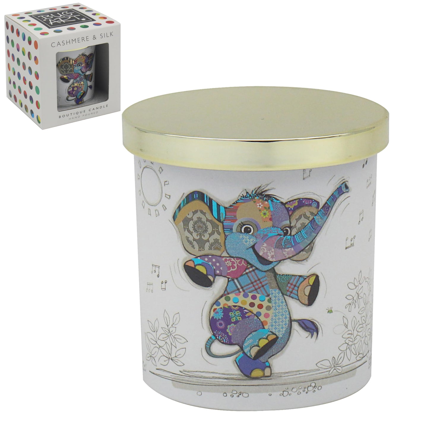 Bug Art Candle Hamish Highland Cow