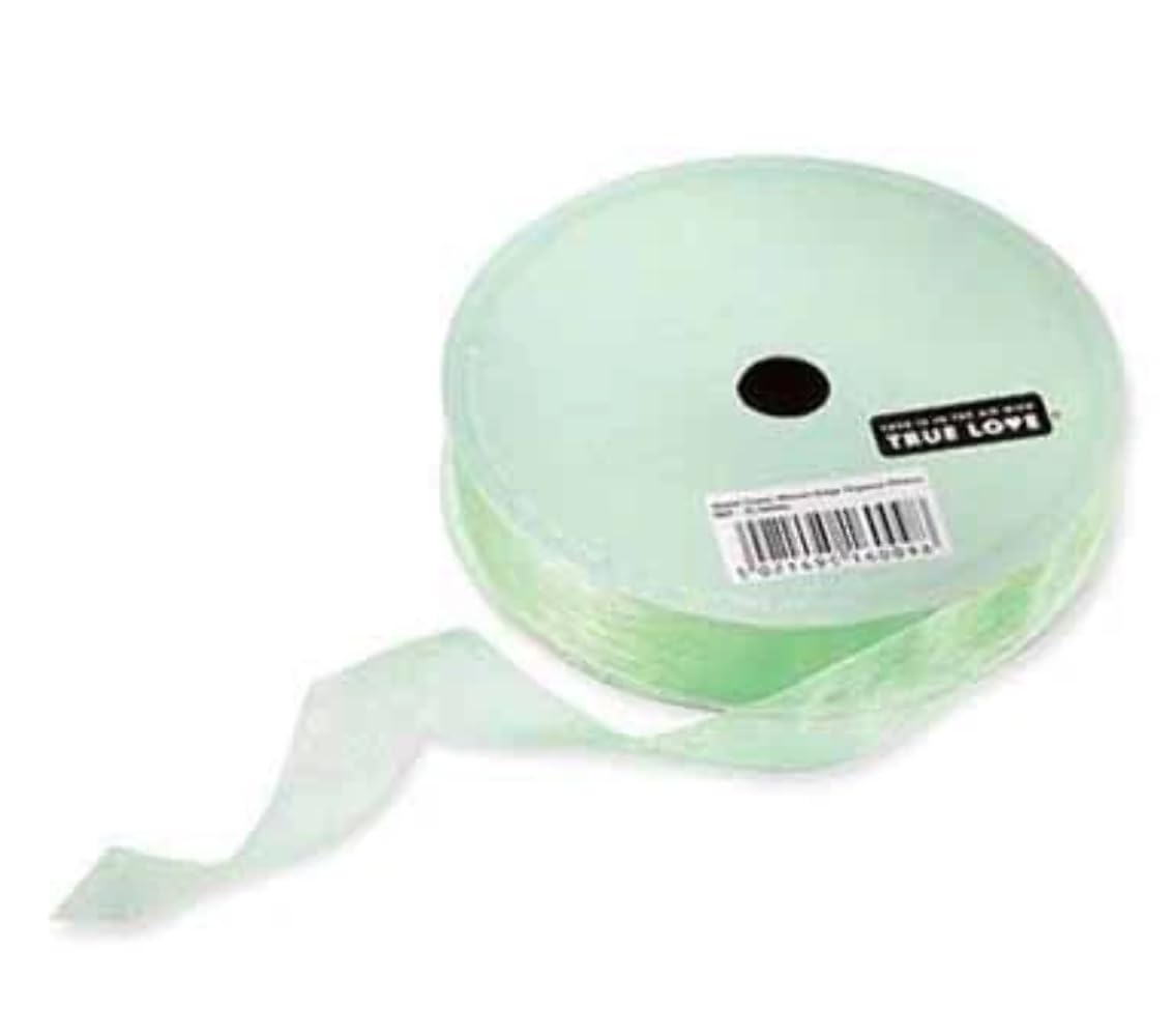 Organza Ribbon Apple Green by Monster Parties