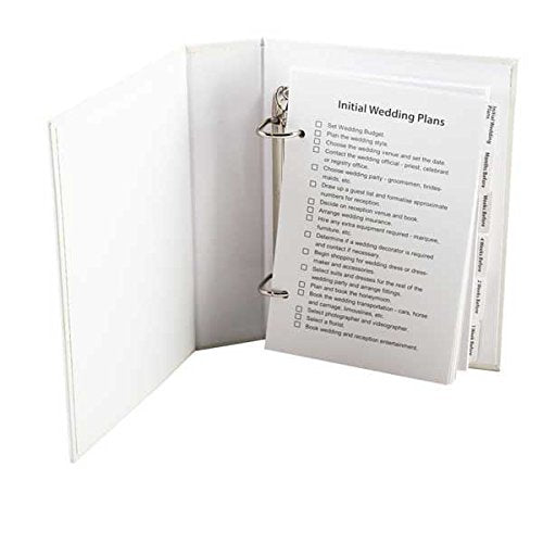 Wedding Planner with Swirling Hearts Design