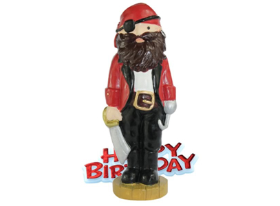 Anniversary House 2 Cake Decoration Topper - Pirate & Motto bu 289