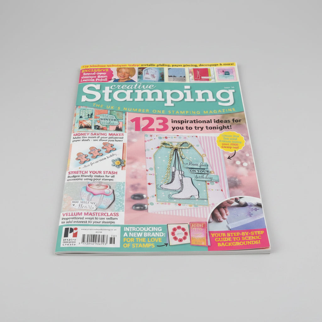 creative stamping issue 36 magazine with stamps