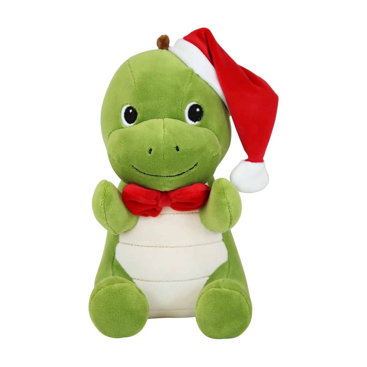 christmas xmas Plush Dino 8"