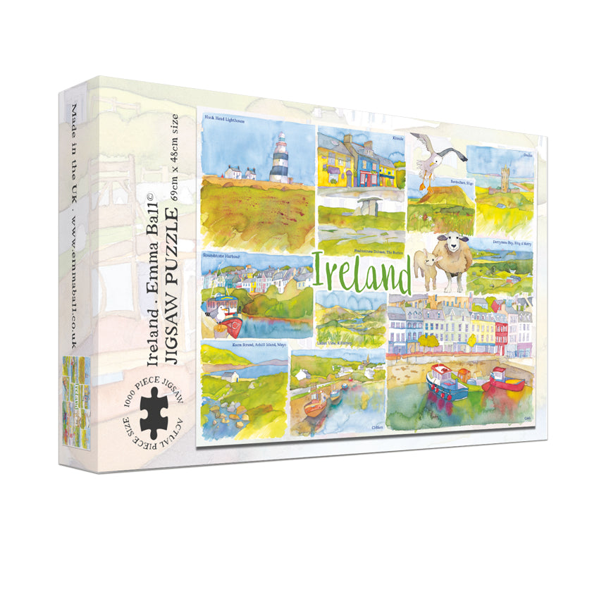 Ireland 1000 piece Boxed Jigsaw from emma ball