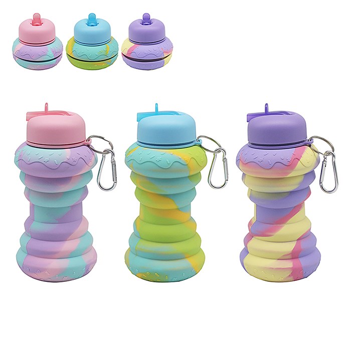 Collapsible Water Bottle Donut one