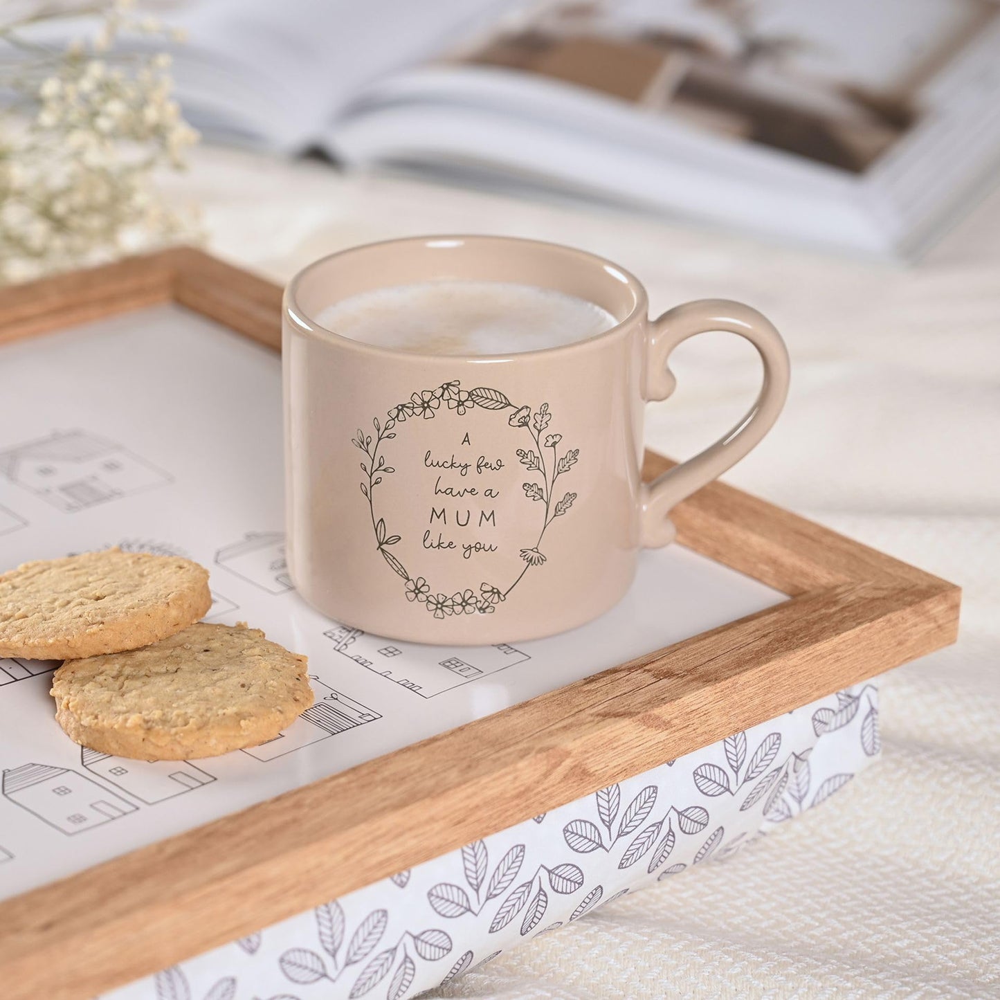 Widdop Moments Stoneware Ceramic Mum Mug - Like You - White Coffee Tea Hot Drinks Cup - 350ml - Gift for Birthday Mother's Day