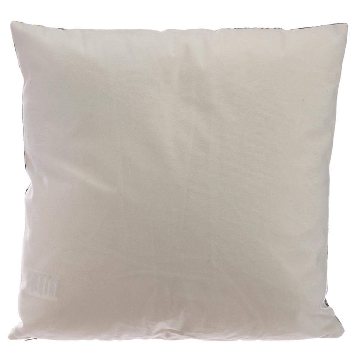 Puckator LED Skulls And Roser Cushion. Floral Skull Design for Bedroom Living Room, Home Decorative 37x37x10cm Polyester Pillow Case and Insert