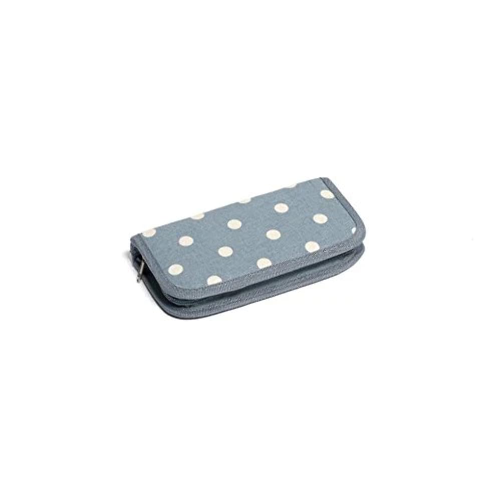 Crochet Hook Case Filled Blue Spot