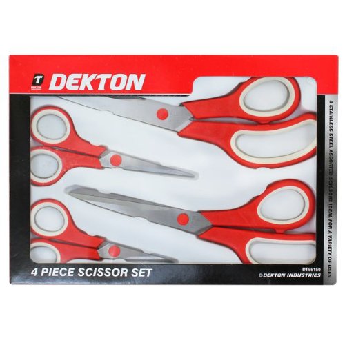 4 Piece Scissor Set 1 Pack/S