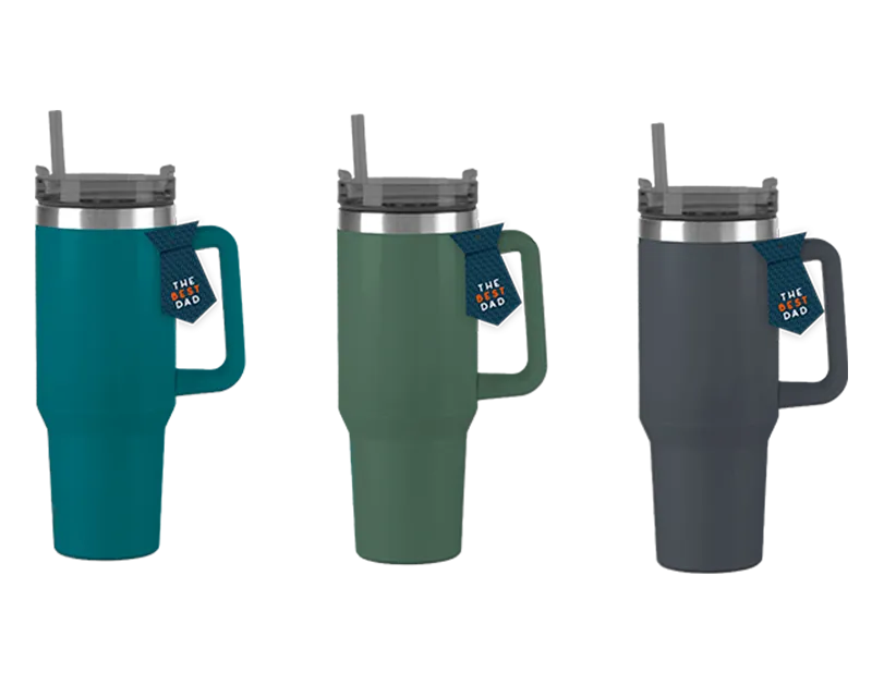 Double Walled Tumbler With Straw And Handle one at random