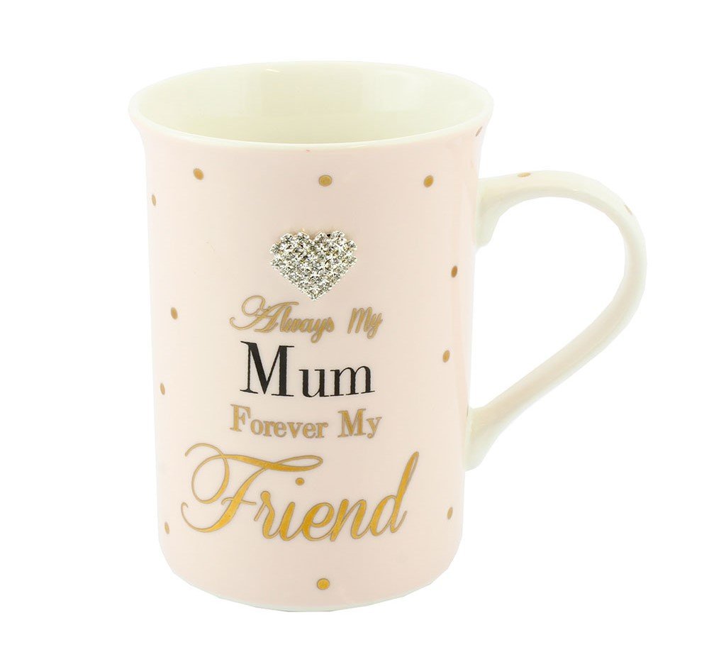 Lesser & Pavey Mum Mug with Glitter Heart