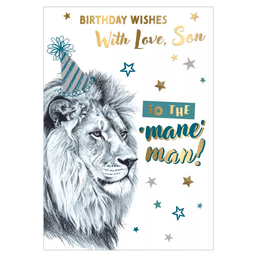 birthday wishes with love son mane man