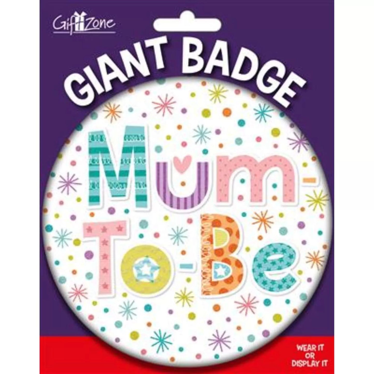 mum to be badge mega