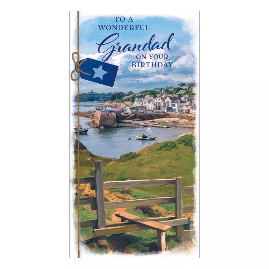 TO A WONDERFUL GRANDAD ON YOUR BIRTHDAY CARD
