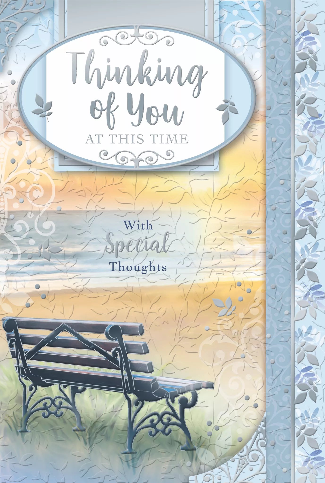 thinking of you you at this time with special thoughts card