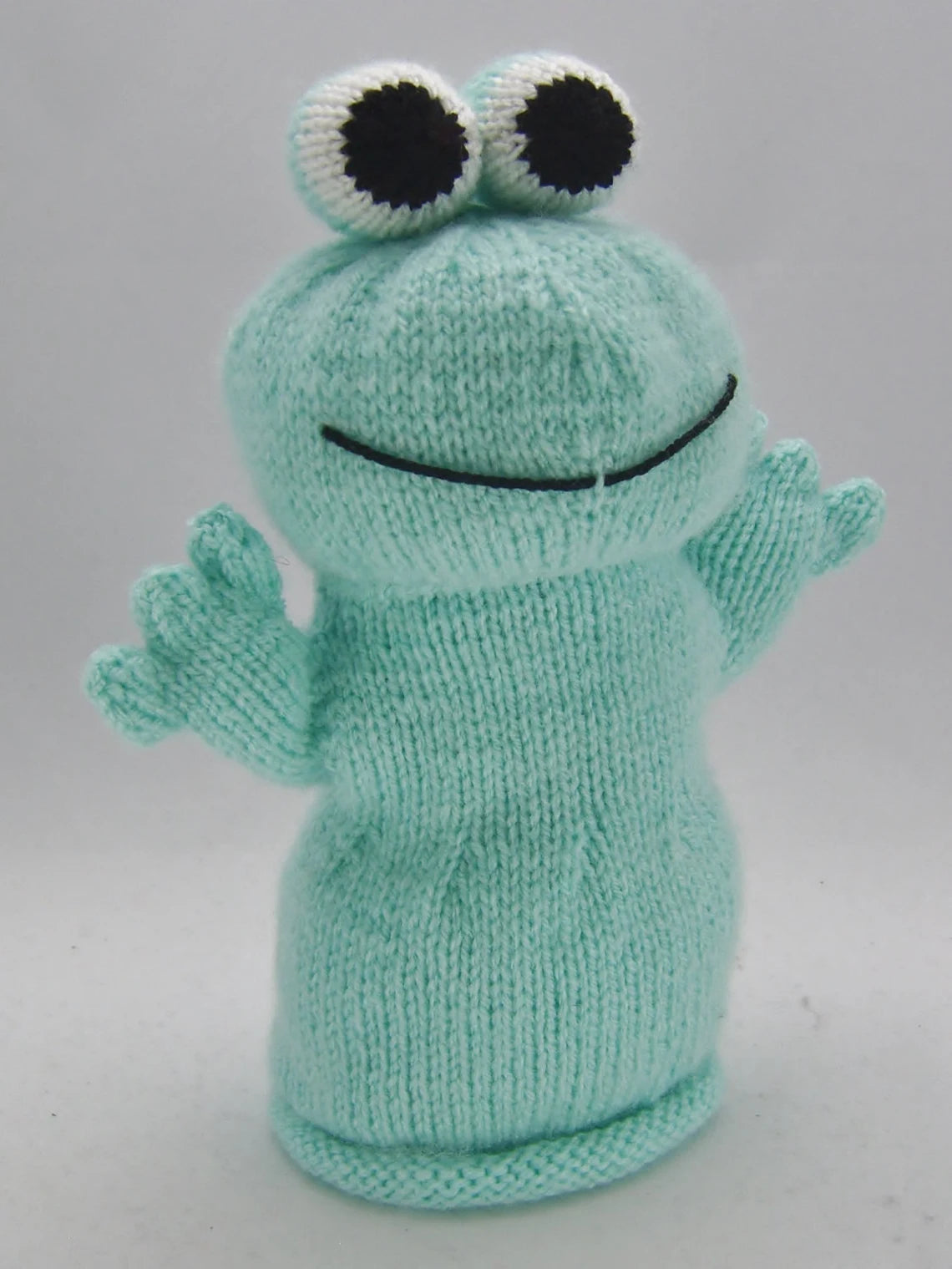 Frog Hand Puppet Knitting From Knitting by Post
