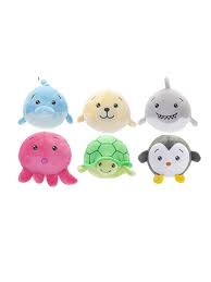 Plush toy SQUISHIMI BALL SEA - LIFE 9 cm, scented, various types, series 6 one supplied