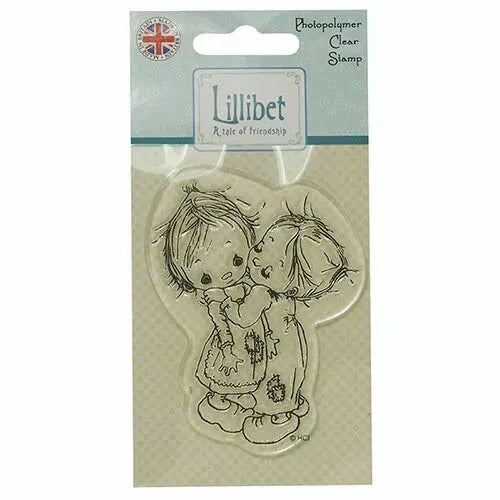 LILLIBET CLEAR STAMPS -GREAT FOR CARDS AND CRAFTS EMBRACE