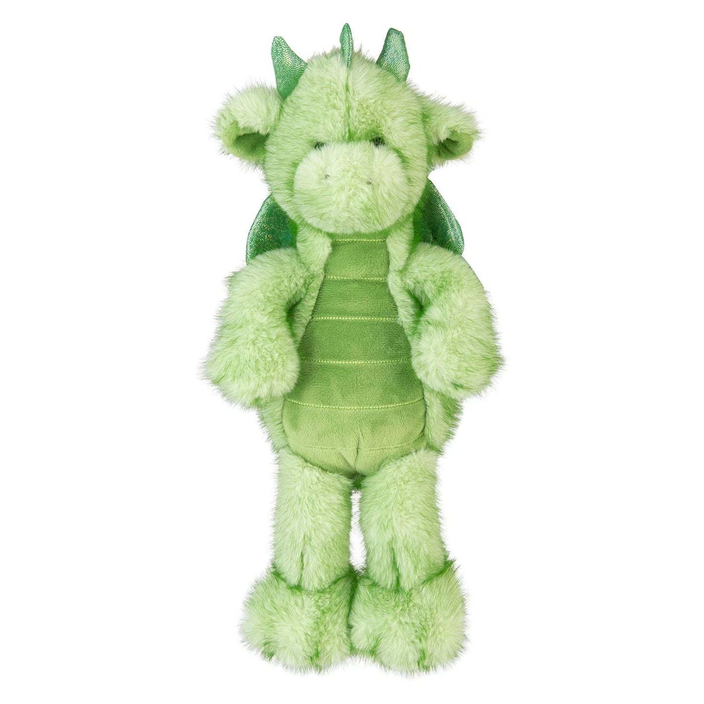Gorgeous George Luxury Dragon Soft Toy Two Tone Green