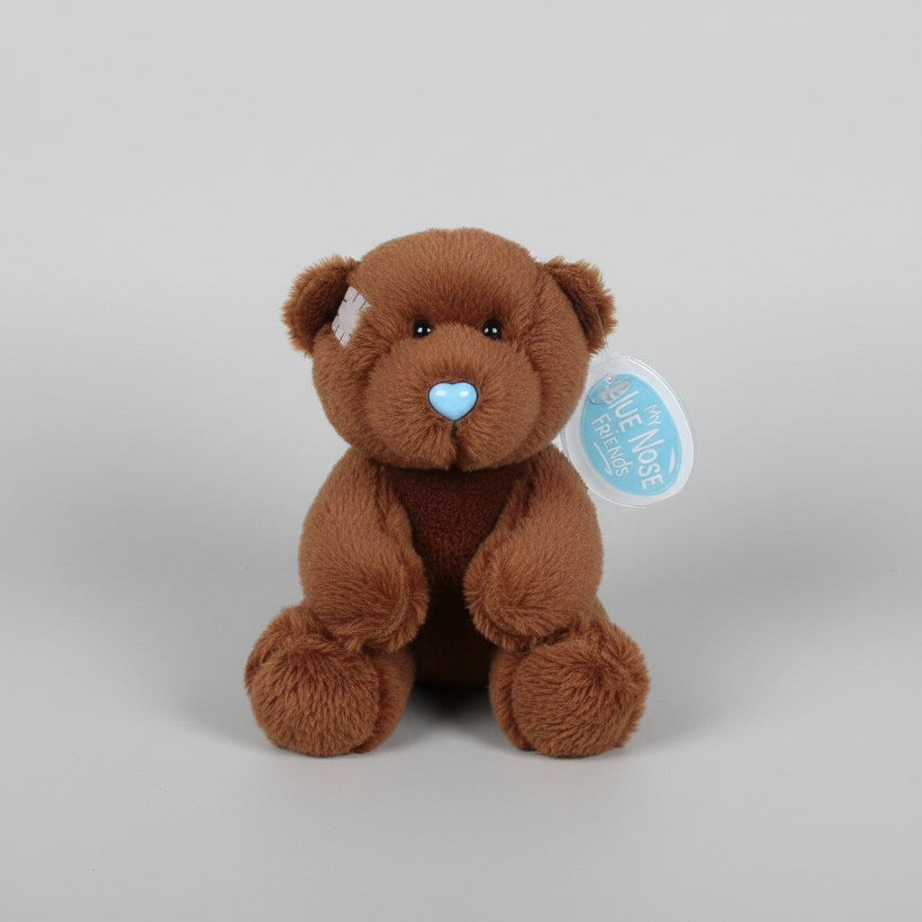 MY BLUE NOSE FRIENDS 42 TUMBLE THE BROWN BEAR Soft Beanie Plush Toy With Tag