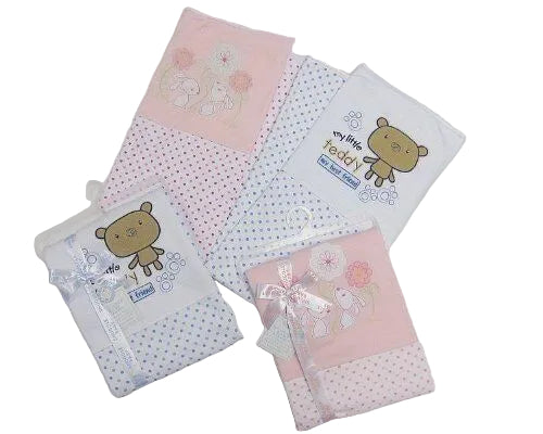 Baby Cotton Blanket - 658 - PINK one pink supplied