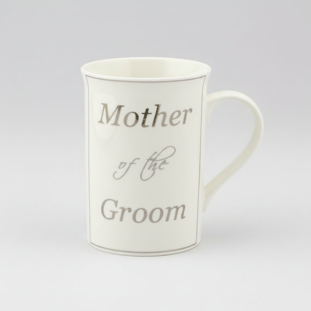 Mother of the Groom Fine China Mug Wedding Thank You Gift - hanrattycraftsgifts.co.uk