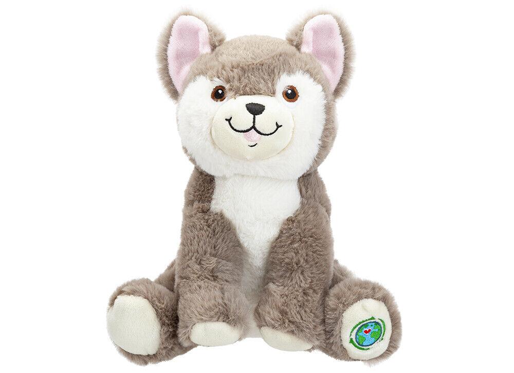 PLUSH Cuddly Soft Toy Teddy Gift New 23cm Brand New Animals Wild Animal HUSKY