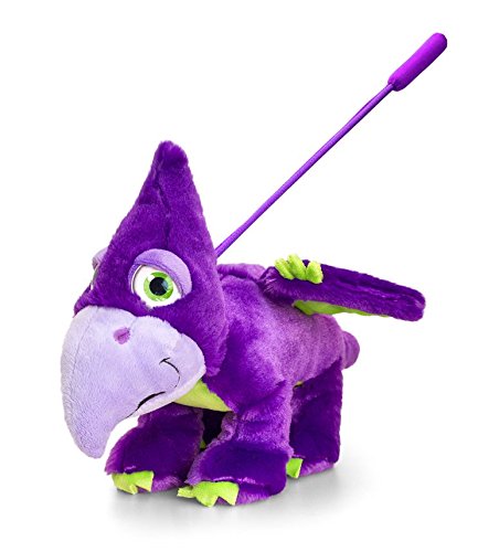 Keel Toys 25cm Hugasaurus On Lead With Sound 4 Asstd - hanrattycraftsgifts.co.uk