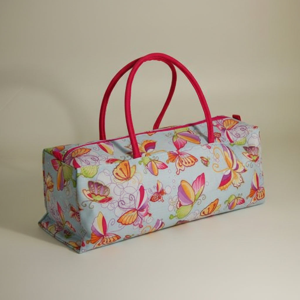 butterfly sewing rectangle sewing bag - hanrattycraftsgifts.co.uk