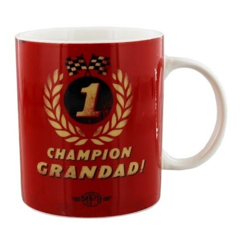 MPH Champion Grandad Tea Coffee Drink Mug - hanrattycraftsgifts.co.uk