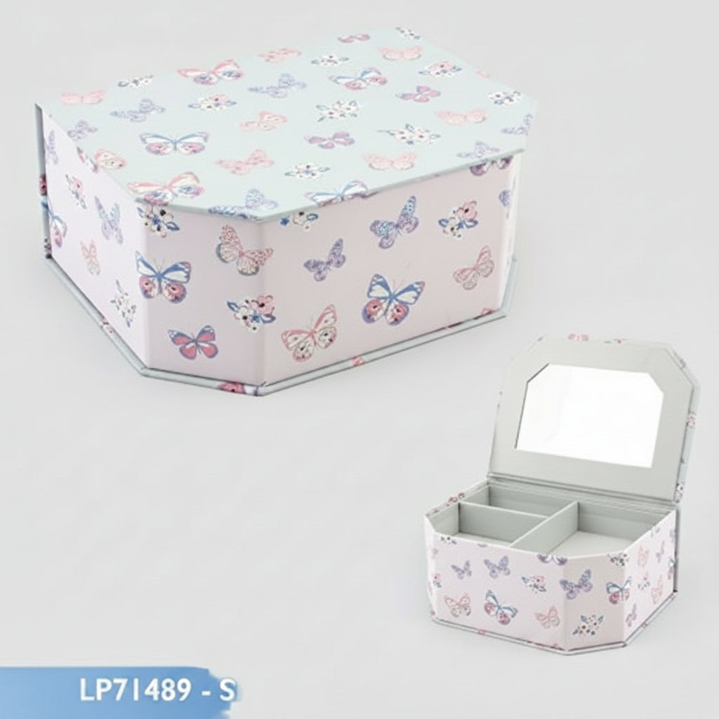 butterfly paradise jewellery storage box one supplied - hanrattycraftsgifts.co.uk
