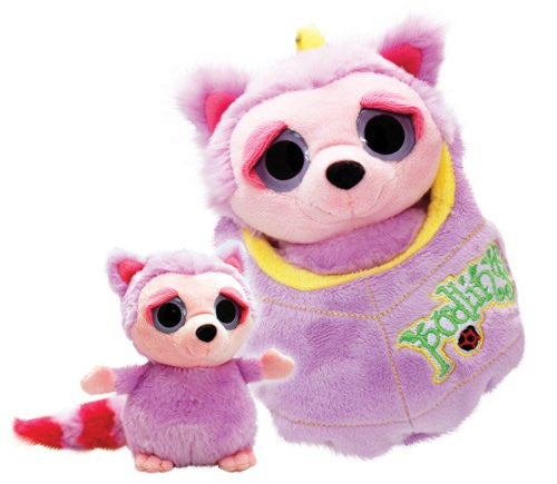 Keel Toys Raccoon Podling 18cm Cuddly Plush Soft Toy in Pouch - hanrattycraftsgifts.co.uk